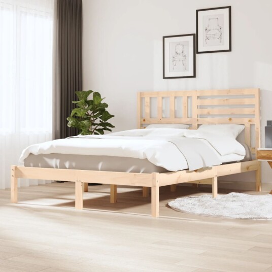 vidaXL Sengeramme heltre furu 160x200 cm vidaXL Sengeramme heltre furu 160x200 cm