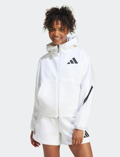 adidas Sportswear W Z.n.e. Fz - White - XL