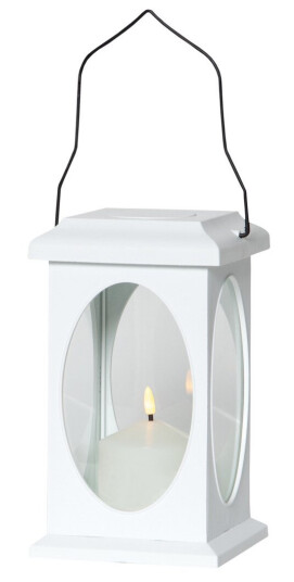 STAR TRADING 062-78 FLAMME LED-LYKT  HVIT 062-78