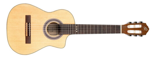 Ortega Guitars Ortega Rq25 Klassisk Gitar Requinto, Spruce Top