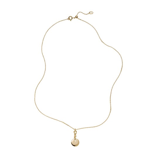 Maria Black Blues Halskjede 18 kt. Gullforgylt sølv 300491YG Dame 925 sterling silver