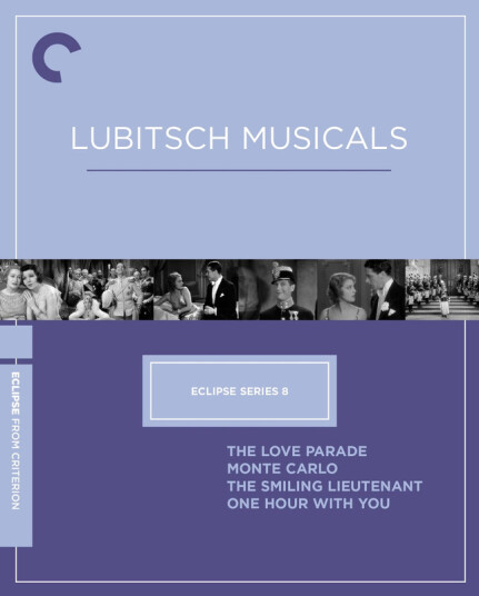 Eclipse Series 8: Lubitsch Musicals Bluray