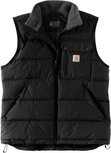 Carhartt Fit Midweight Insulated Vest M Svart Carhartt Fit Midweight Insulated Vest M Svart