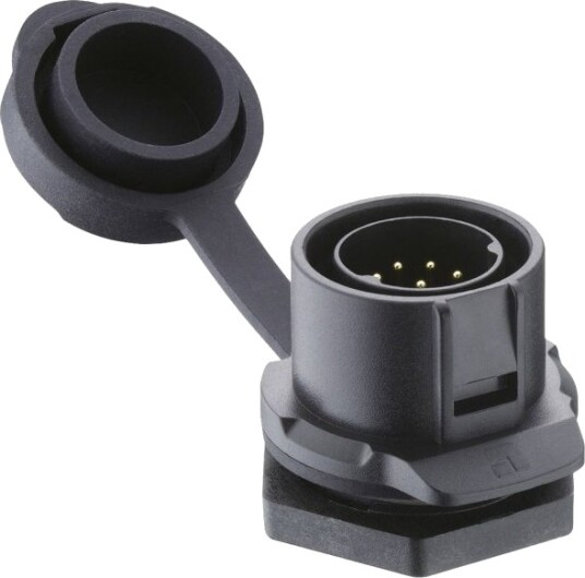 Lutronic 2630 07 T22cb100 Rundstiftkobling Kontakt Rett 1 Stk