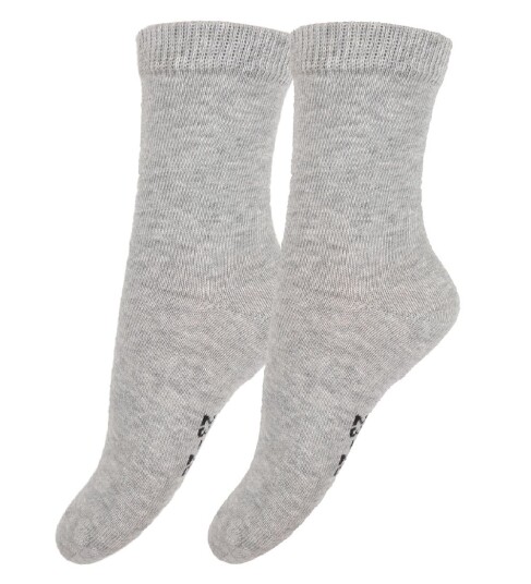 Fuzzies Sokker 2 pack Lys grå 23/26 Sokker 23 26