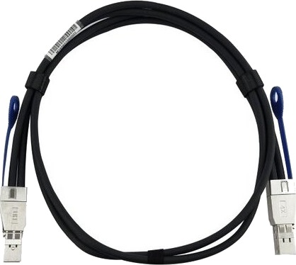 Blueoptics X66032a-Bl 2 M Minisas-Hd Sff-8644 Minisas-Hd Sff-8644 Rett Rett Sort Sølv