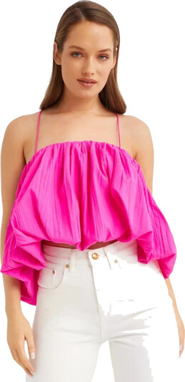 Acler, Dame, Topper, Rosa, S,