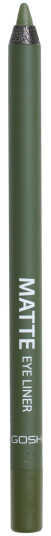 Gosh Matte Eye Liner 018 Olive Green Gosh Matte Eye Liner 018 Olive Green