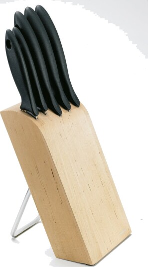 Fiskars Knivblok med 5 knive 1023782 1500602 1597202 Fiskars Knivblok med 5 knive 1023782 1500602 1597202