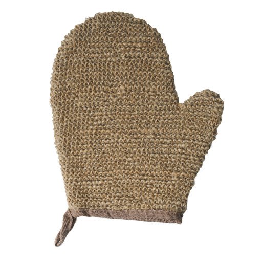 Spirella skrubbehandske, jute