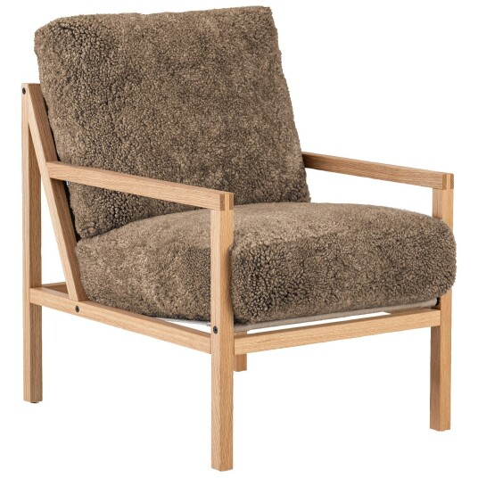 Jonas Ihreborn Seventy Five Wood Lenestol Eik / Saueskinn Sahara