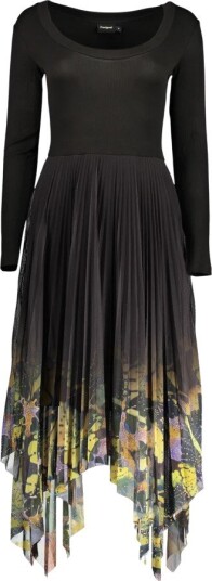 Desigual, Dame, Kjoler, Svart, XS,