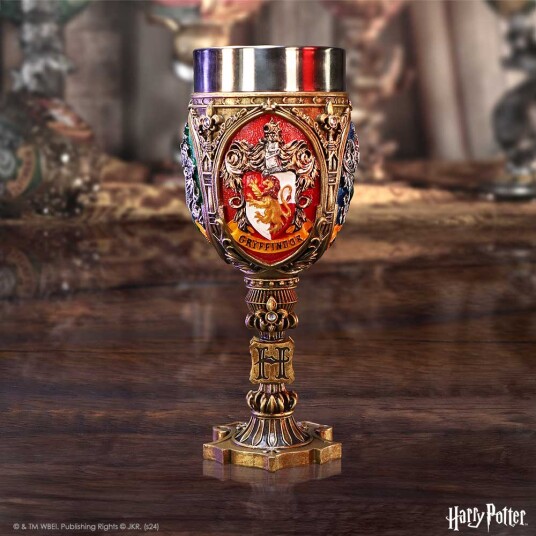 Nemesis Now Harry Potter vinglass Four Houses