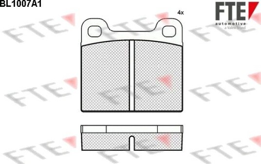 Bremseklosser FTE 9010003