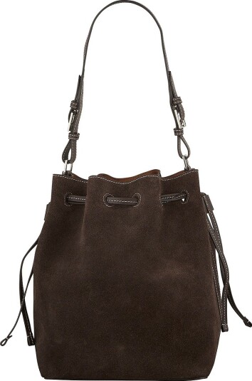 Becksöndergaard - Bucket bag Suede Bucket Bag - Brun