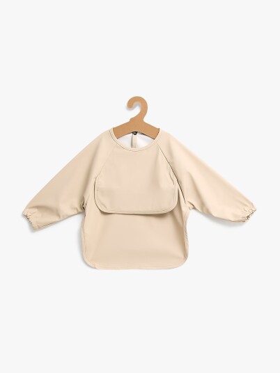 Beemoo CARE Bib  Langermet Smekke Beige