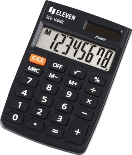 Eleven SLD-100NR Lommebok-Kalkulator