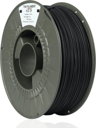 The Filament Pla Cf By Spectrum Black