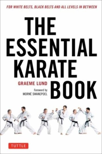 The Essential Karate Book The Essential Karate Book