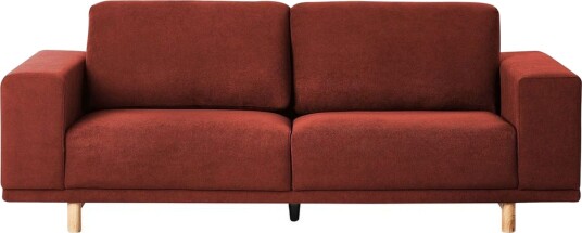3 sitssoffa Beliani Nivala Blå Red