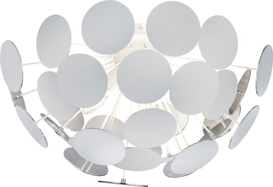Trio Discalgo Taklampe 54cm 40W Hvit