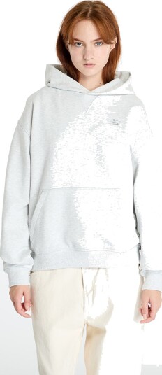 New Balance Athletics French Terry Hoodie Grey L