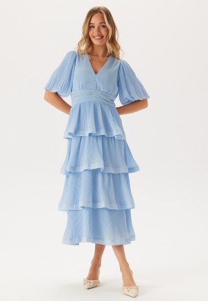 YAS Yasplira Ss Long Dress Halogen Blue 34