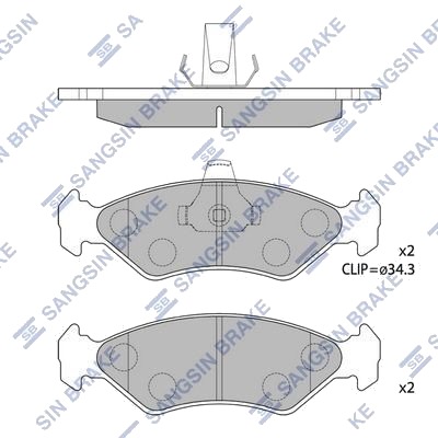Hi Q SP1861 Bremseklosser