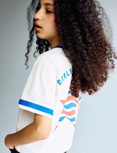 Mango England Football Shirt Cream 152