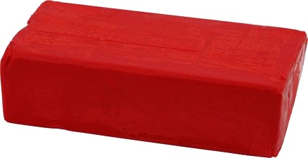 Diverse Modellervoks Str 13X6X4 Cm Rød 500 G 1 Pk 