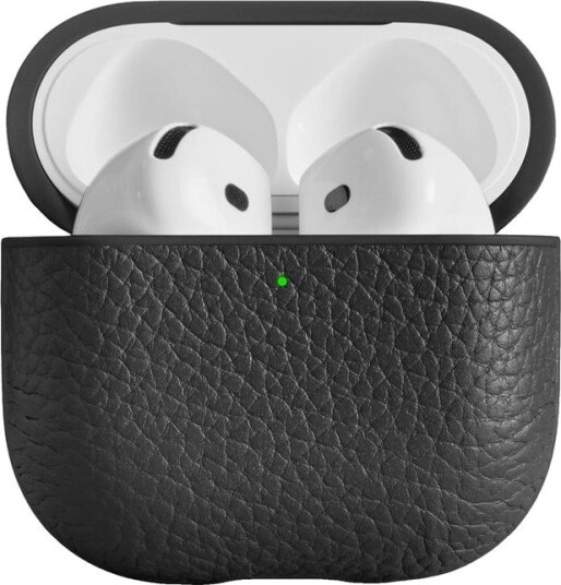 Woolnut Leather Case til AirPods 5 Svart
