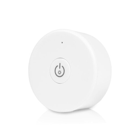 Fjernkontroll for LED stripe AGGE Dimming One Key RF 2,4 GHz Kun fjernkontroll Hvit