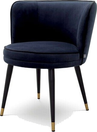 Grenada Dining Chair Savona Midnight Blue Velvet Grenada Dining Chair Savona Midnight Blue Velvet