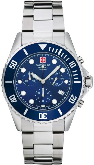 Swiss Alpine Military Herreklokke 7053.9135 Master Diver Chrono