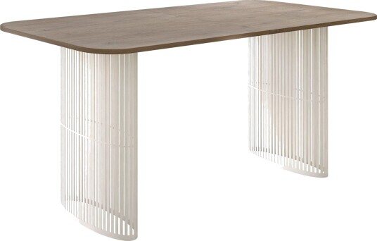 Mirion Spisebord uttrekkbart 160-236 cm - beige / lysebrun