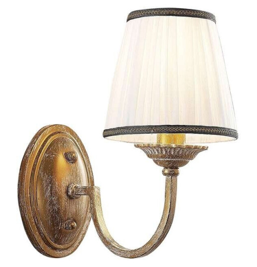 Lindby Lumiel vegglampe med tekstilskjerm