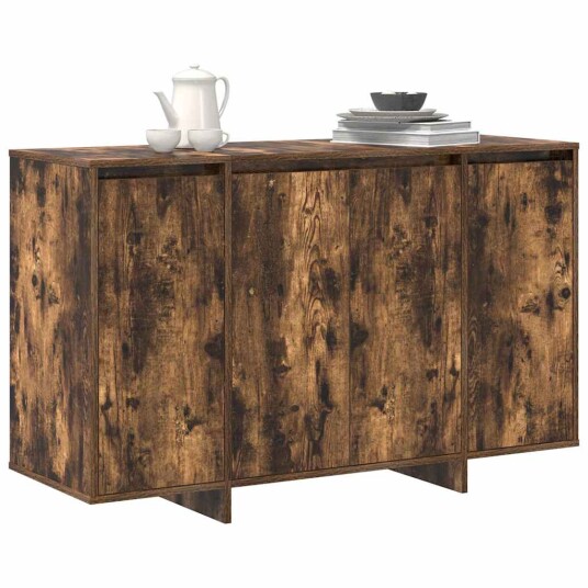 Serviesskap Røkt eik 120 x 41 x 75 cm Konstruert tre