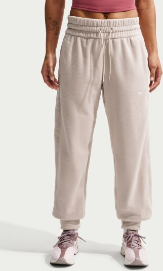 Nike One Therma Fit Polar Fleece Jogger Beige L