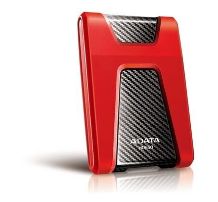 A-Data DashDrive Durable 1TB Ekstern Harddisk USB 3.0 - Rød