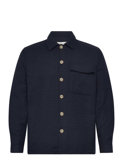 Casual Friday Cfmatt Structured Overshirt Navy M