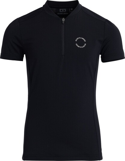 Bogeys & Birdies Jr Tech Blade V-Neck Tee Svart Golfklær junior Black 150 Bogeys & Birdies Jr Tech Blade V-Neck Tee Svart Golfklær junior Black 150