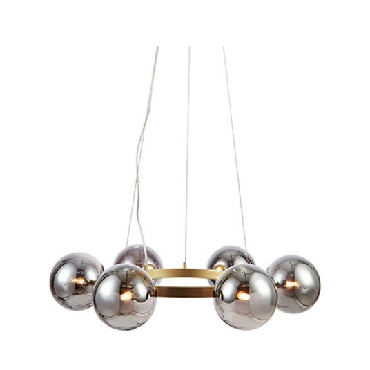 Circle Hengelampe 6 Gold/Smoke Circle Hengelampe 6 Gold/Smoke