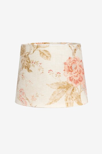 Alde & Lind Lampeskjerm Alice D27 oval Flower Beige Alde & Lind Lampeskjerm Alice D27 oval Flower Beige