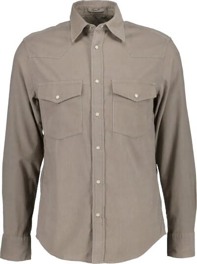 Gant Reg Corduroy Rodeo Shirt MIST TAUPE L