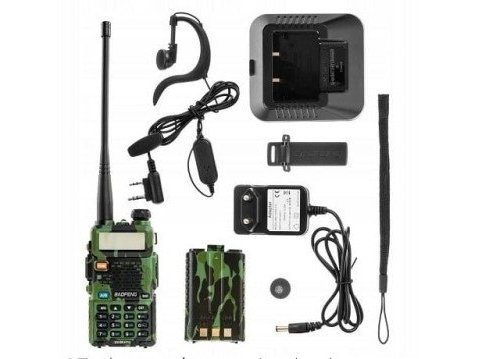 Baofeng Uv-5R Htq Camouflage Walkie Talkie Radio Kamuflasjeskanner Baofeng Uv-5R Htq Camouflage Walkie Talkie Radio Kamuflasjeskanner