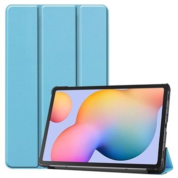 Tri Fold Series Samsung Galaxy Tab S6 Lite 2020/2022/2024 Folio etui   Baby Blå