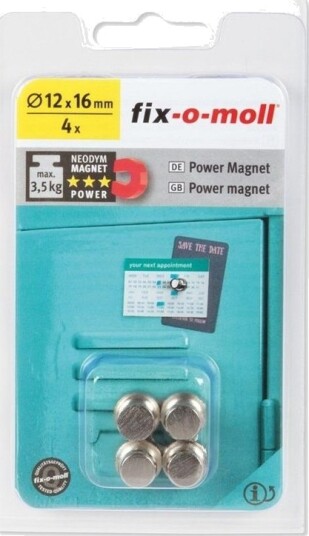 Magnet Trekasse Magnet 3562820 4 Stk Magnet Trekasse Magnet 3562820 4 Stk