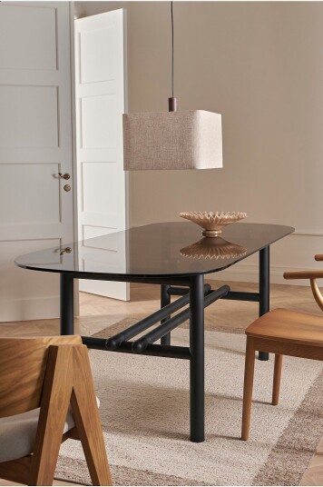 Ellos Home   Spisebord Lilliana 200x90 cm   Brun