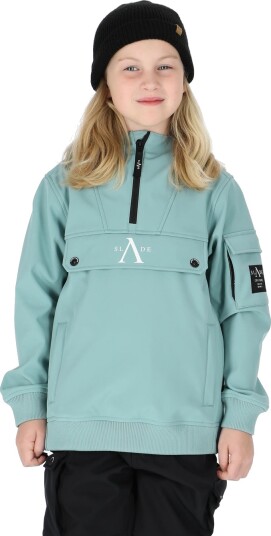 Slade Colorado Softshell Anorak Jr Seaweed Green 160 Jakker