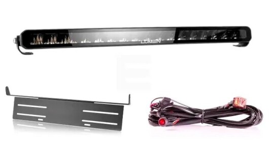 Lumen Helios Performance CS20 Slim fjernlyspakke. Perfekt lysbilde med 21 352 lumen. Smal og buet LED-bar. 5 års garanti